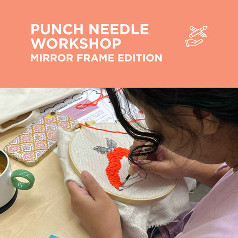 Punch Needle Workshop - Mirror Frame Edition